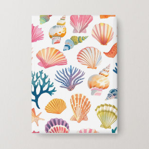 OceanModern Tropical Plant Print – Pink and Green