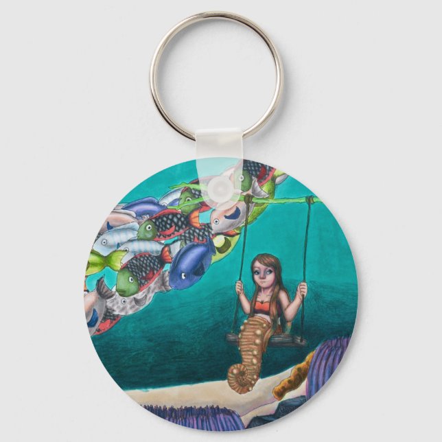 Ocean's Bliss Keychain (Front)