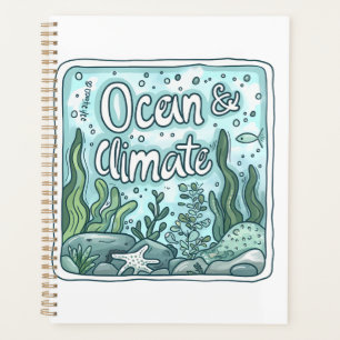 Oceans Day - Ocean & Climate Concept with Marine Planner