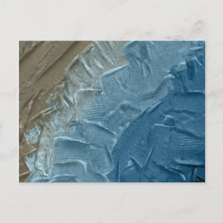 Ocean's Edge: A Digital Painting of Tranquillity Postcard