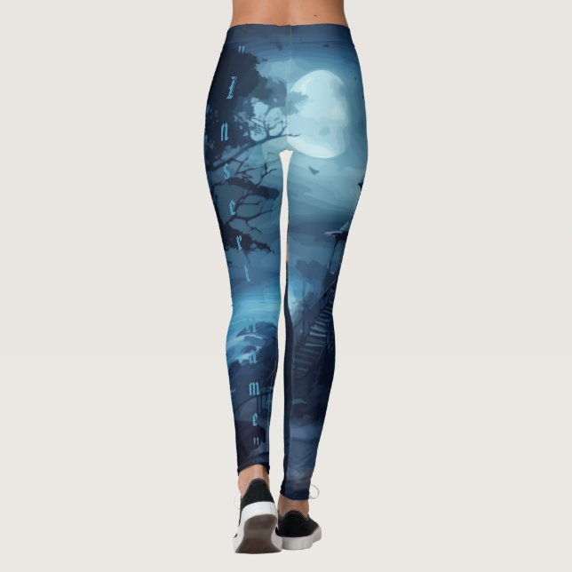 Ocean's Edge Manor Leggings (Back)