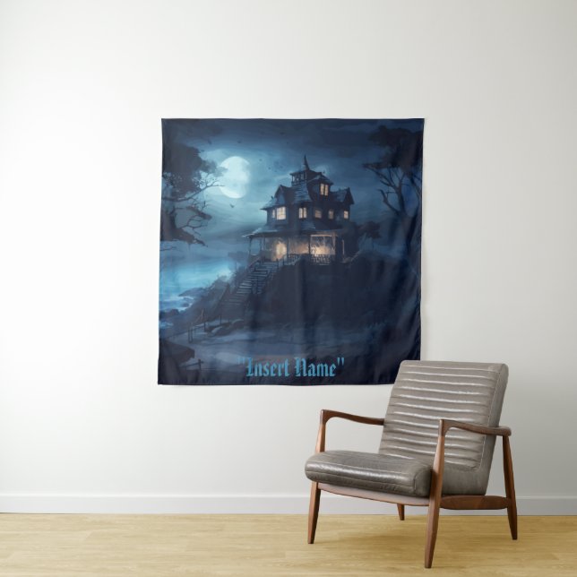Ocean's Edge Manor Tapestry (In Situ)