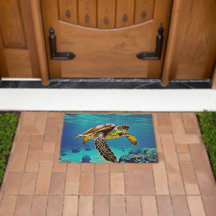 Ocean's Embrace: Sea Turtle's Journey