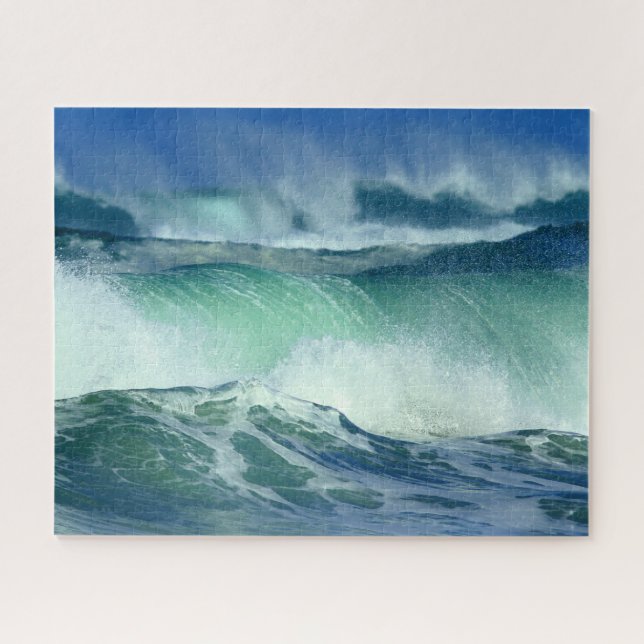OCEAN'S FURY 16x20 INCH Jigsaw Puzzle (Horizontal)