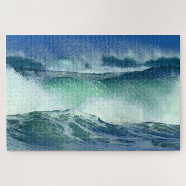OCEAN'S FURY 20x30 INCH Jigsaw Puzzle (Horizontal)