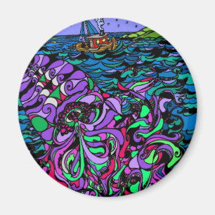 Oceans mystery magnet