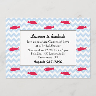 Oceans of Love Bridal Shower Invites