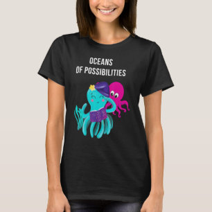 Oceans Of Possibilities Sea Animal Summer Reading T-Shirt