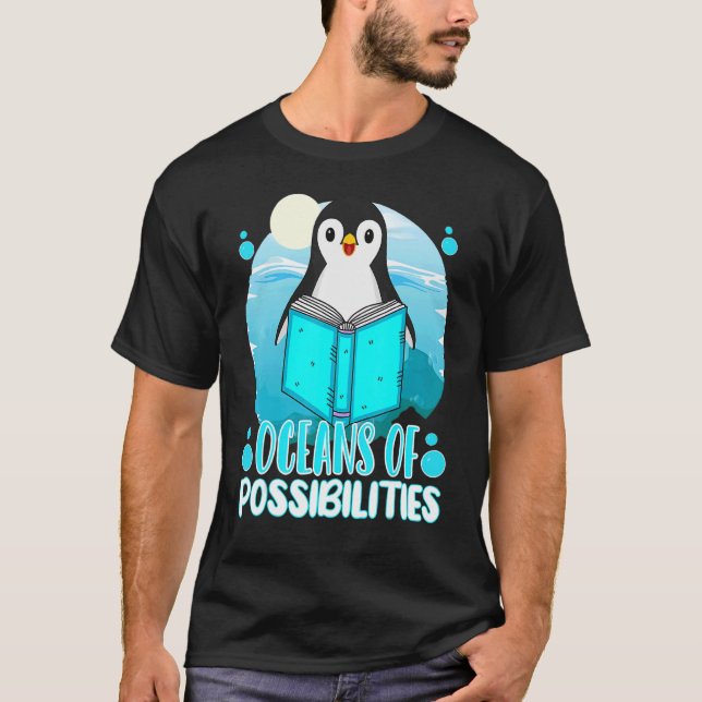 Oceans Of Possibilities Summer Reading 2022 Cute P T-Shirt (Front)