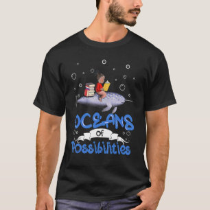 Oceans Of Possibilities Summer Reading 2022 Librar T-Shirt