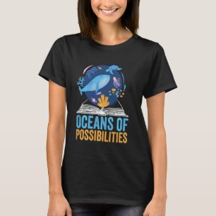Oceans Of Possibilities Summer Reading 2022 Librar T-Shirt