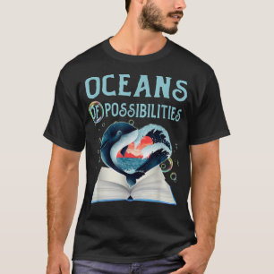 Oceans of Possibilities Summer Reading 2022 Librar T-Shirt