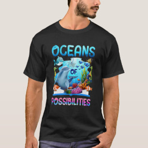 Oceans Of Possibilities Summer Reading 2022 Librar T-Shirt