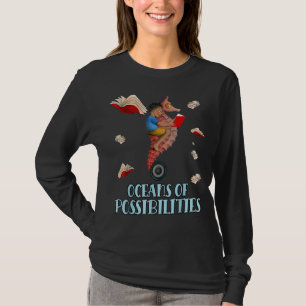 Oceans Of Possibilities Summer Reading 2022 Librar T-Shirt
