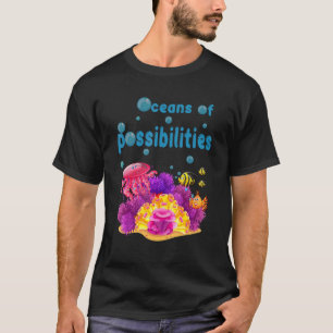 Oceans Of Possibilities Summer Reading Books 2022 T-Shirt