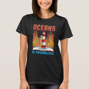 Oceans Of Possibilities Summer Reading Librarian L T-Shirt