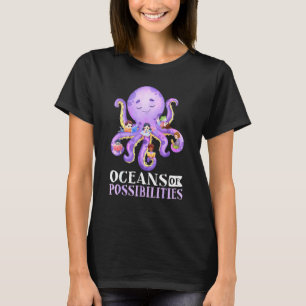 Oceans Of Possibilities Summer Reading Librarian O T-Shirt