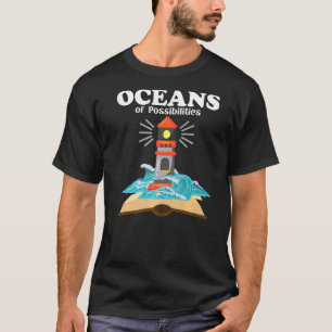 Oceans Of Possibilities Summer Reading Librarian T-Shirt
