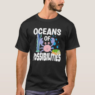 Oceans Of Possibilities Summer Reading Librarian T T-Shirt