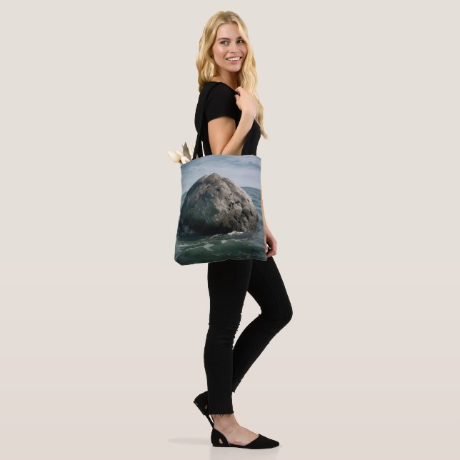 Ocean's Sentinel Tote Bag (On Model)