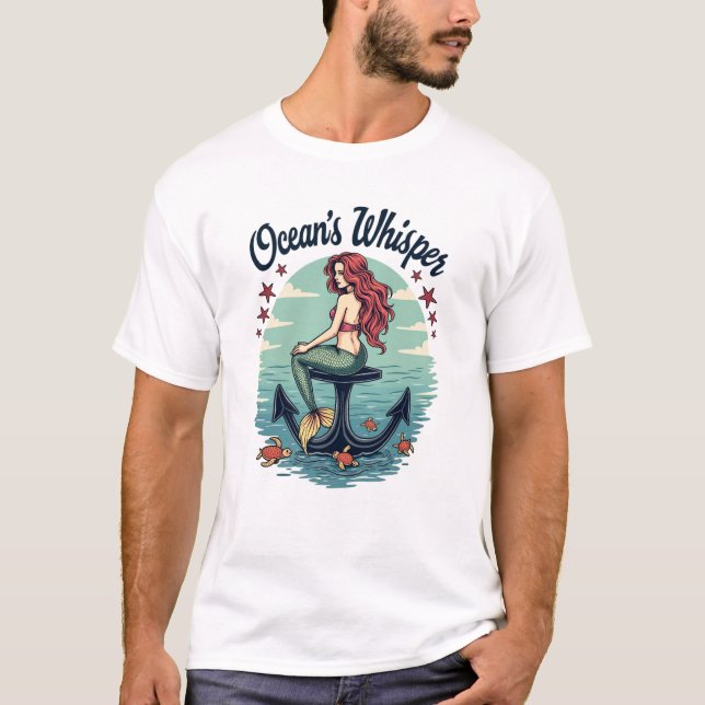 Ocean's Whispers T-Shirt (Front)