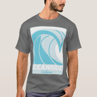 Oceanside Beach California Atlantic Ocean FL Crash T-Shirt