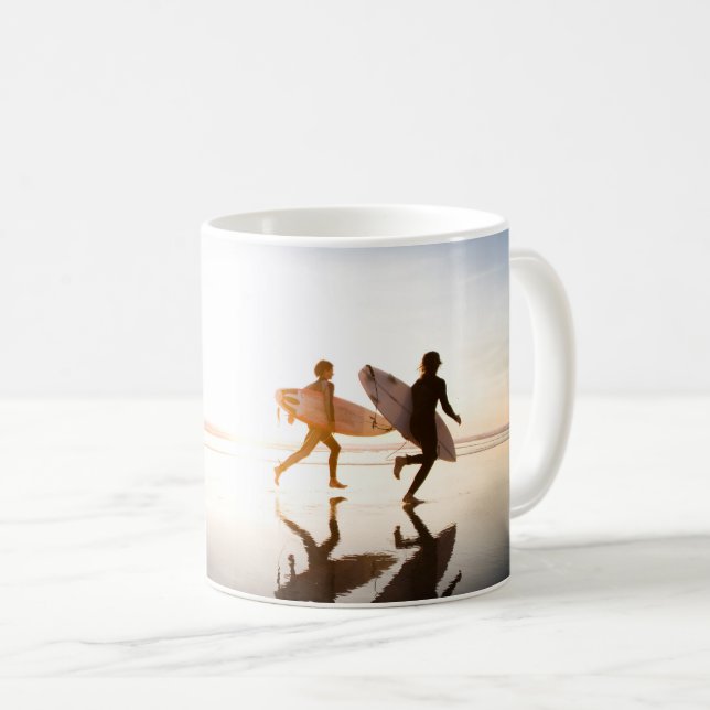 Oceanside Beach Coffee Mug (Front Right)