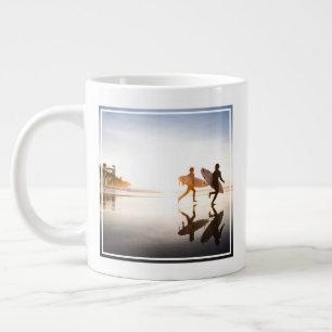 Oceanside Beach Large Coffee Mug