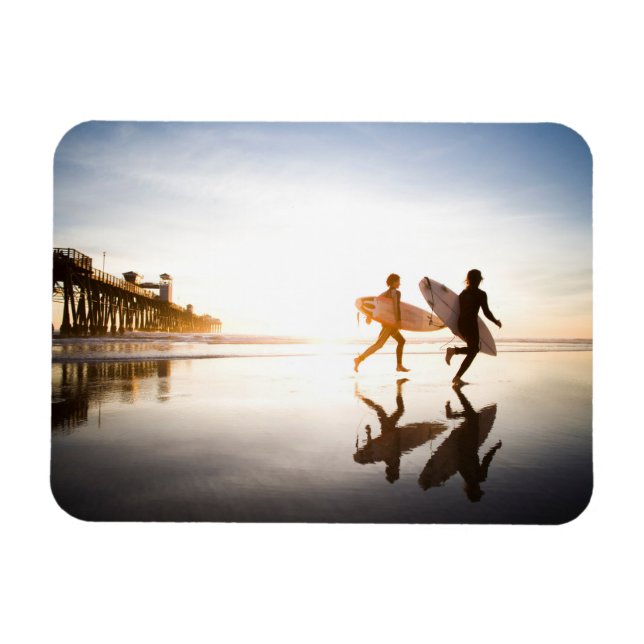 Oceanside Beach Magnet (Horizontal)