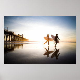 Oceanside Beach Poster