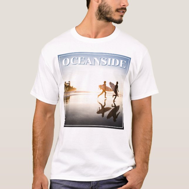 Oceanside Beach T-Shirt (Front)