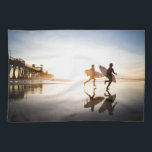 Oceanside Beach Tea Towel<br><div class="desc">Oceanside Beach</div>