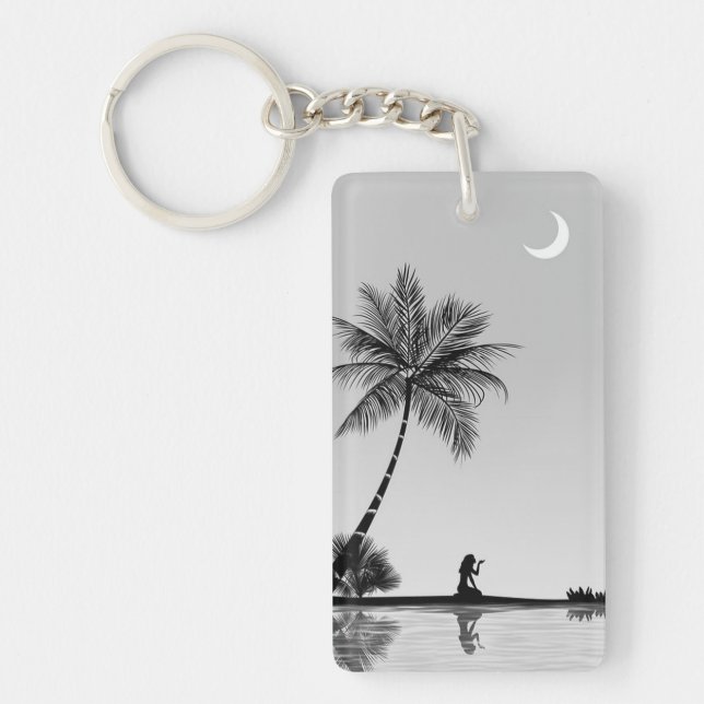 Oceanside bliss key ring (Front)