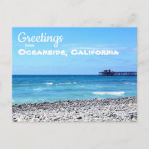 Oceanside California Beach and Pier 