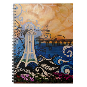 Oceanside Graffiti Notebook