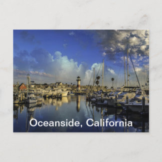 Oceanside Harbour Postcard