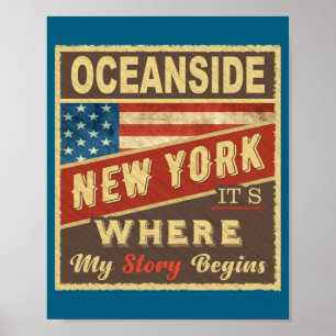 Oceanside Ny Its Where My Story Begins  Poster