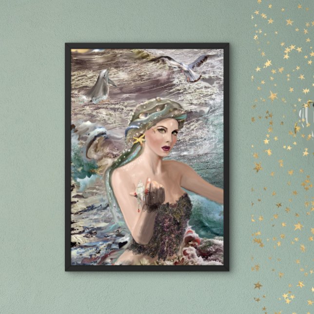 Oceanus Daughter print! Poster (Creator Uploaded)