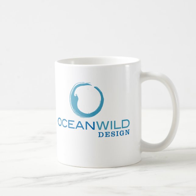 OceanWild Design Logo Mug (Right)