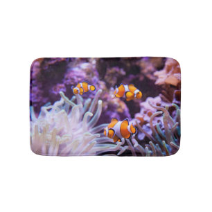 Ocellaris Clownfish Amphiprion Ocellaris Bath Mat