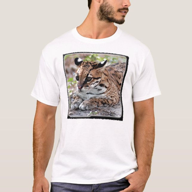 Ocelot 02 11x11 T-Shirt (Front)