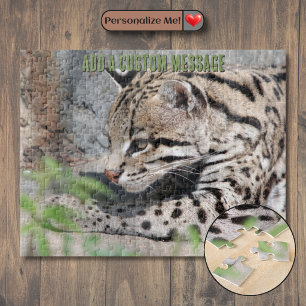 Ocelot Closeup Jigsaw Puzzle