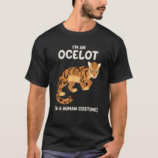 Ocelot Costume Shirt Funny Cute Gift Halloween