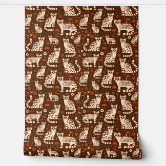 Ocelot Pattern Wallpaper