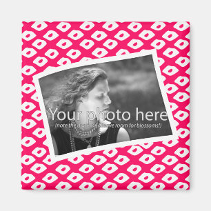 Ocelot Photo Frames - Red Magnet