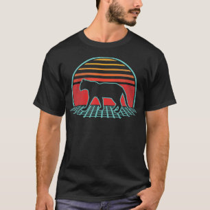 Ocelot Retro Wildlife Vintage 80s Style Gift T-Shirt
