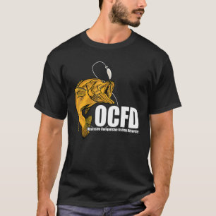 OCFD Obsessive Compulsive Fishing Disorder Fishing T-Shirt