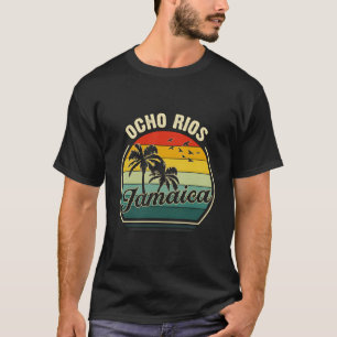 Ocho Rios Beach Jamaica Summer Vacation Palm T-Shirt