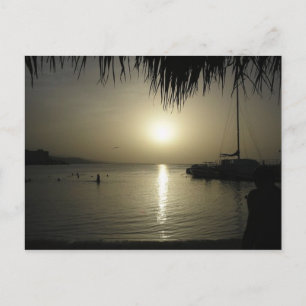 Ocho Rios Sunset Postcard