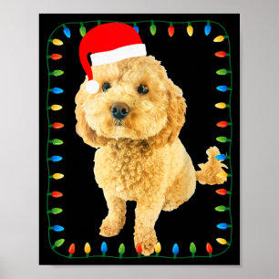 Ochon Puppy Dog Christmas Party Bicho Bichon Odle  Poster